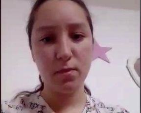 She tried to hide the boob but flashed