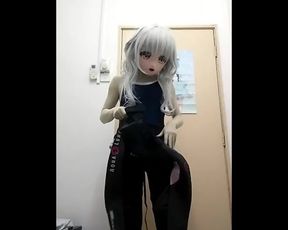 Girl Wearing Full Wetsuit