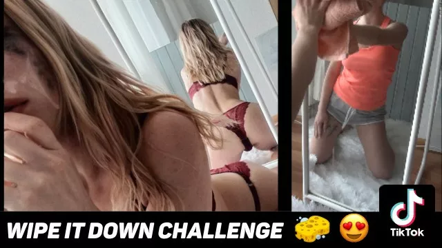 View video Wipe it down - Tik Tok Challenge - Wipe it down at porn site Bru...