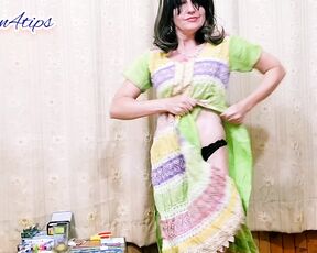 Tear Dress To Strip And Show My Bra.